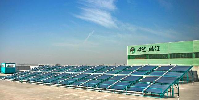 太陽能熱水器工程案例